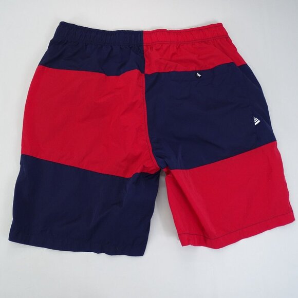Jay-Z Roc Nation Paper Planes Red Blue Swim Nylon Shorts Size L/XL‎ - Picture 2 of 8